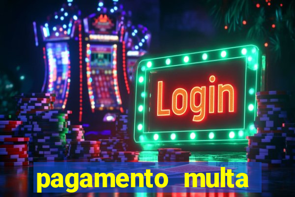 pagamento multa detran mg